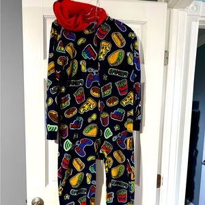The Children’s Place One-Pice Microfleece Pajamas Bundle (Boys Size 16)